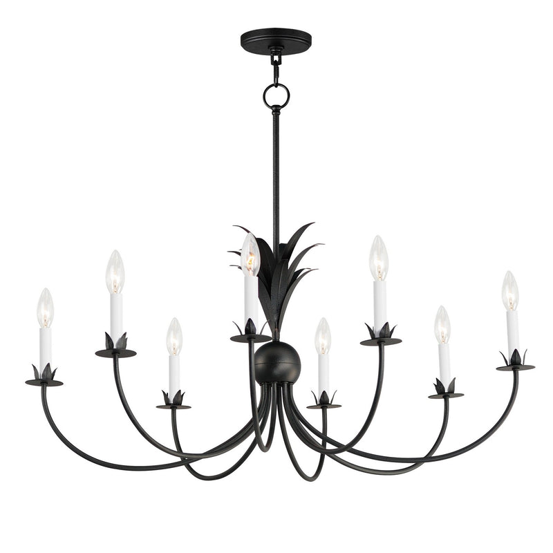 Maxim 2888AR Paloma Eight Light Chandelier, Anthracite Main Image.jpg
