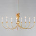 Maxim 2888GL Paloma Eight Light Chandelier, Gold Leaf Alternate Image 2.jpg