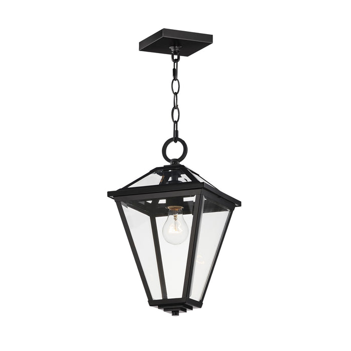 Maxim 30569CLBK Prism One Light Pendant, Black Main Image.jpg