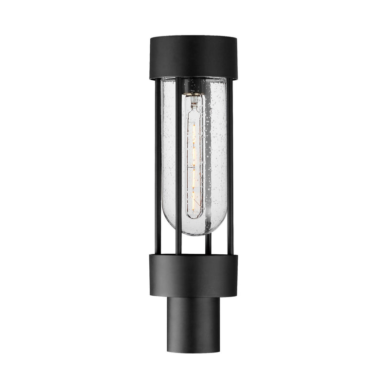 Maxim 30580CDBK Millennial One Light Outdoor Post/Pier Mount, Black Main Image.jpg