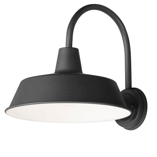 Maxim 35018BK Pier M One Light Wall Sconce, Black Main Image.jpg