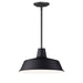 Maxim 35019BK Pier M One Light Pendant, Black Main Image.jpg