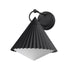 Maxim 35136WTBK Odette One Light Wall Sconce, Black Main Image.jpg