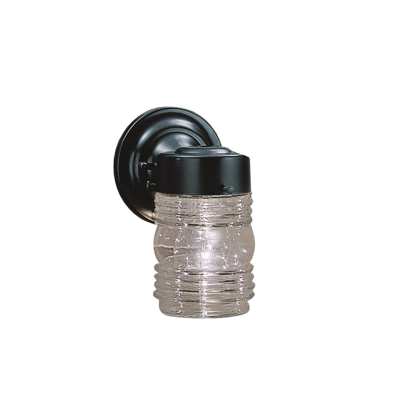 Kichler 1148BK One Light Outdoor Wall Mount, Black