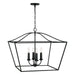 Capital Lighting 350641BI Grady Four Light Pendant, Black Iron Main Image.jpg