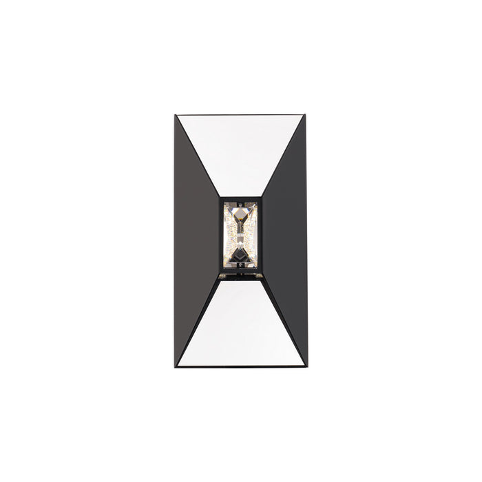 Schonbek Beyond BWSW54312-BK Vida LED Outdoor Wall Sconce, Black Main Image.jpg