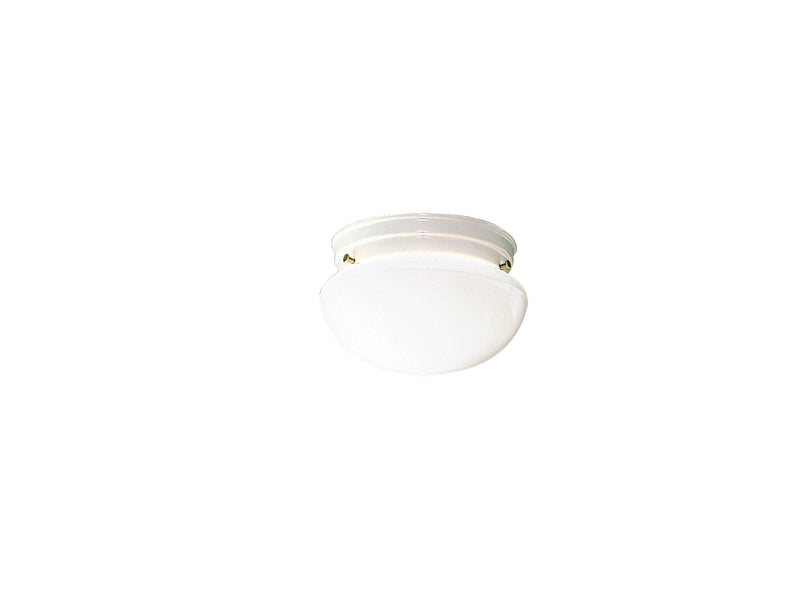 Kichler 206WH One Light Flush Mount, White
