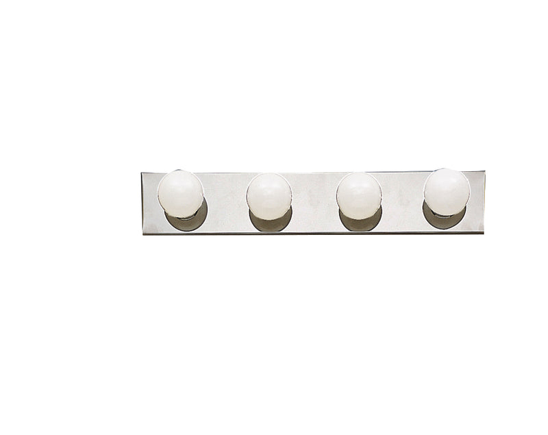 Kichler 624CH Four Light Linear Bath, Chrome