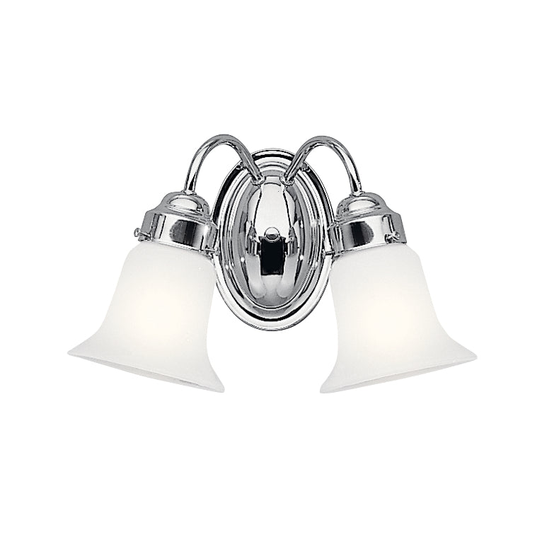 Kichler 6122CH Two Light Bath, Chrome