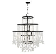 Savoy House 1-1868-15-89 15 Light Chandelier, Matte Black