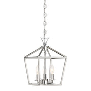 Savoy House 3-420-3-109 Three Light Pendant, Polished Nickel