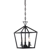 Savoy House 3-420-3-89 Three Light Pendant, Matte Black