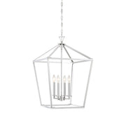 Savoy House 3-421-4-109 Four Light Pendant, Polished Nickel