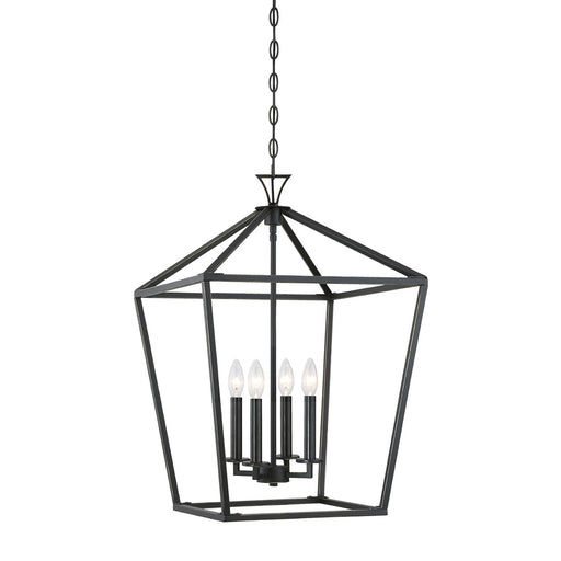 Savoy House 3-421-4-44 Four Light Pendant, Classic Bronze