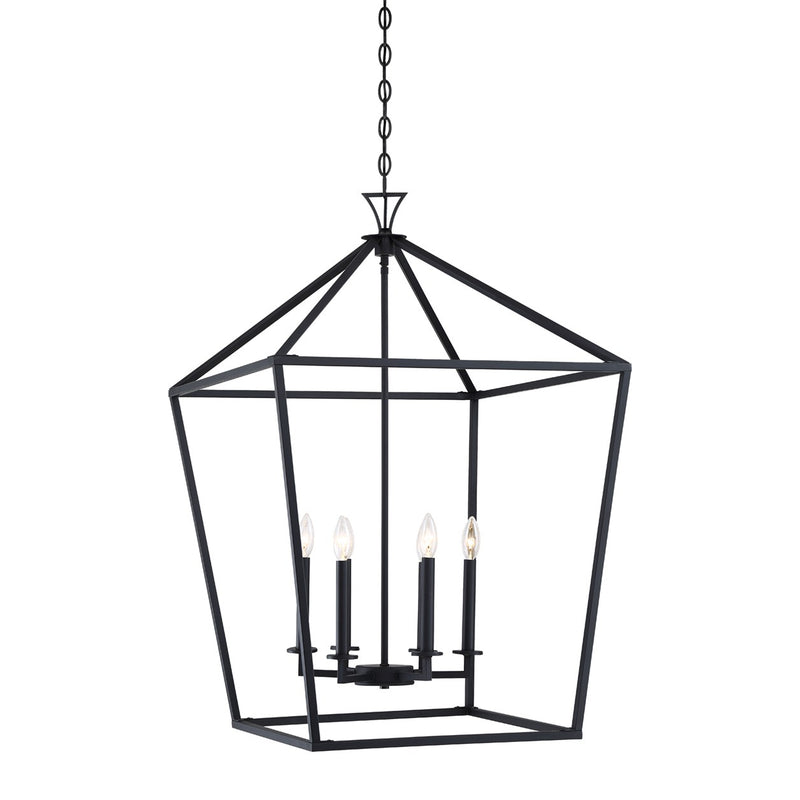 Savoy House 3-422-6-89 Six Light Pendant, Matte Black