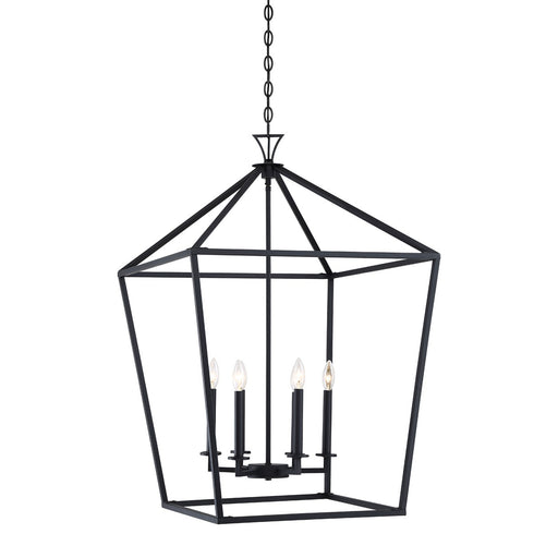 Savoy House 3-422-6-89 Six Light Pendant, Matte Black