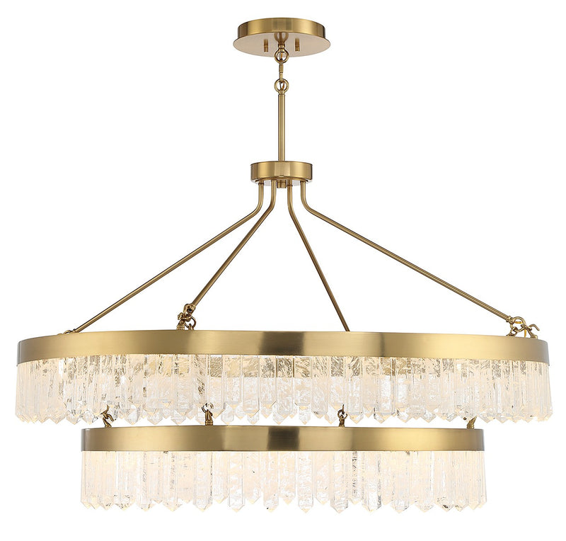 Savoy House 7-1622-117-322 LED Pendant, Warm Brass