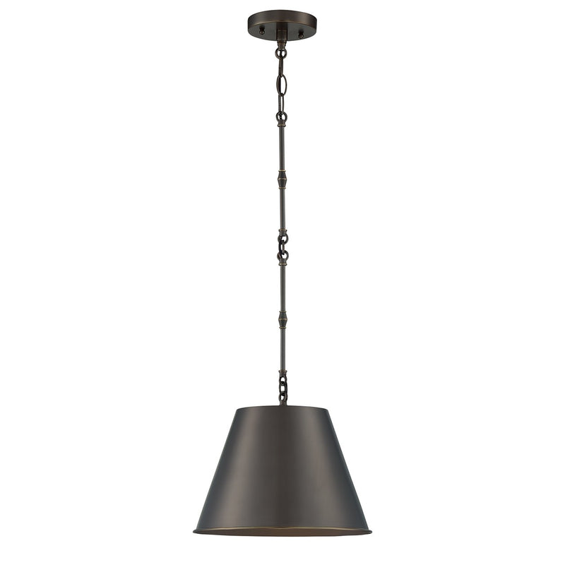 Savoy House 7-232-1-323 One Light Pendant, Old Bronze