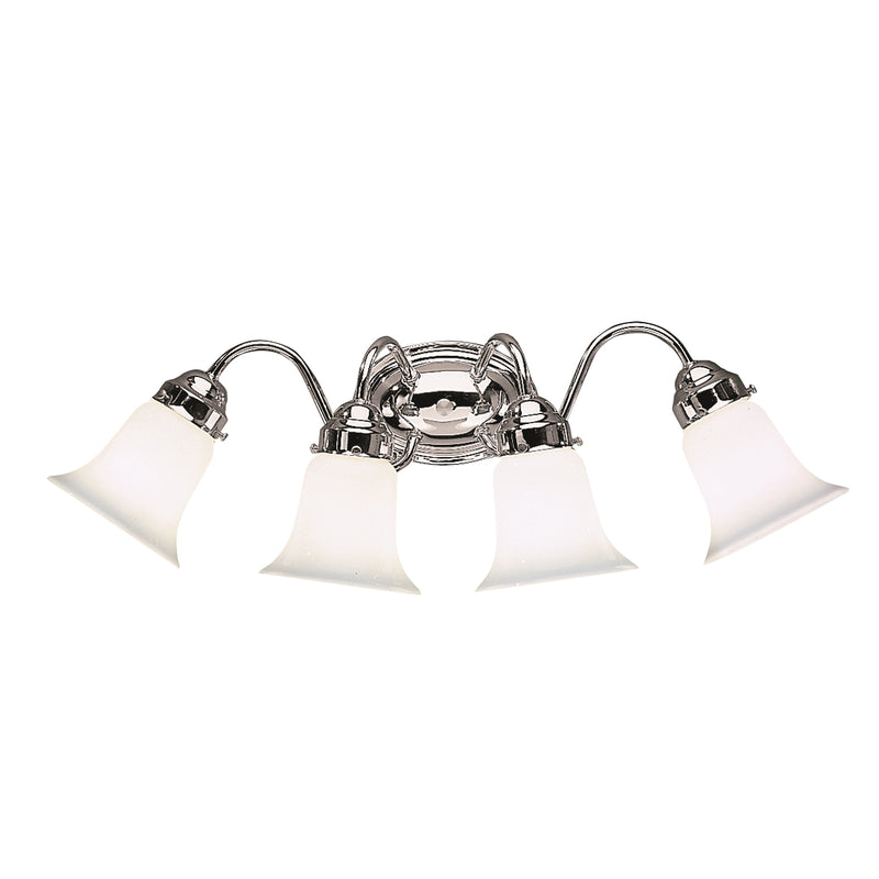 Kichler 6124CH Four Light Bath, Chrome