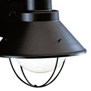 Kichler 9022BK One Light Outdoor Wall Mount, Black (2)