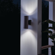 Kichler 9244AZ Two Light Outdoor Wall Mount, Architectural Bronze (5)