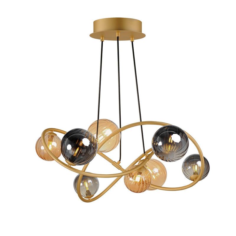 ET2 E24188-148GLD Planetary LED Chandelier, Gold Main Image.jpg