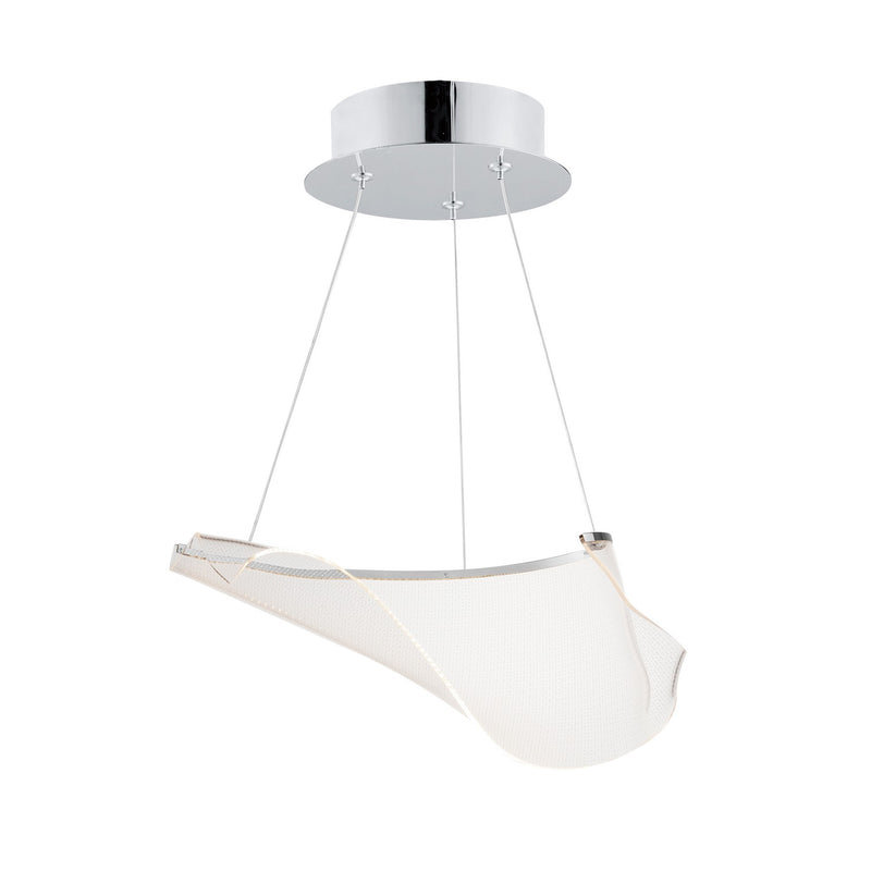 ET2 E24881-133PC Rinkle LED Pendant, Polished Chrome Main Image.jpg