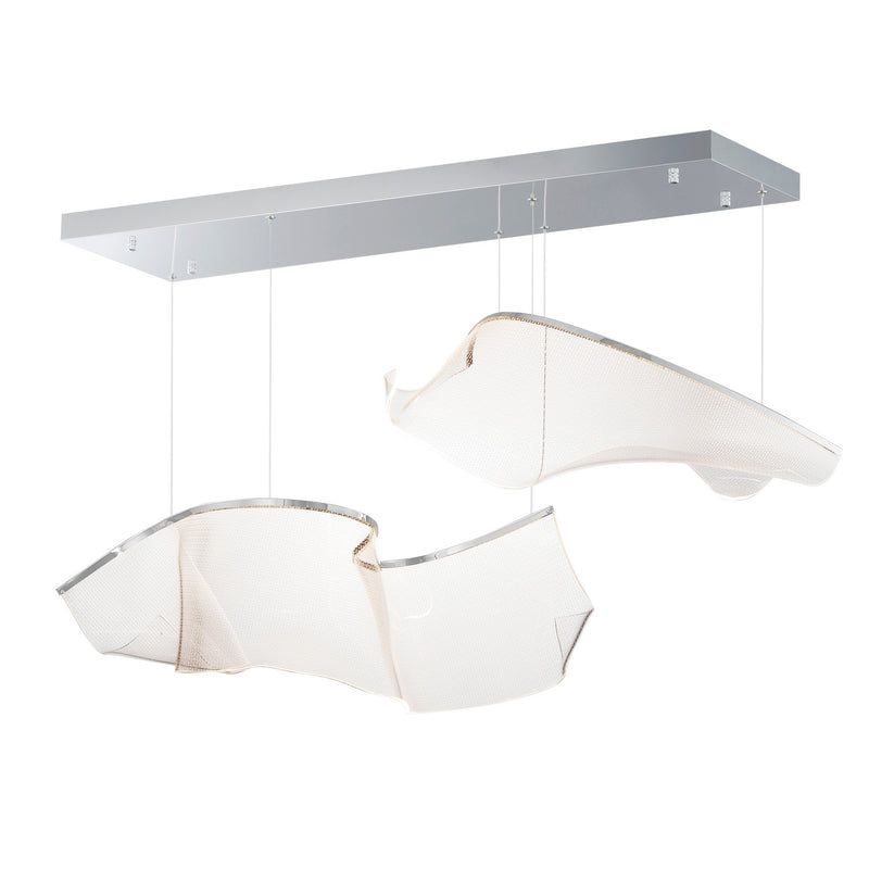 ET2 E24882-133PC Rinkle LED Pendant, Polished Chrome Main Image.jpg