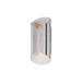 ET2 E30152-SAWT Folio LED Outdoor Wall Lamp, Satin Aluminum / White Main Image.jpg