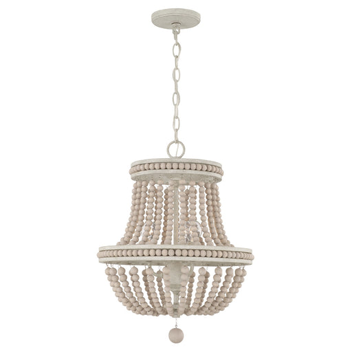 Capital Lighting AA1022SR Three Light Chandelier, Sand Dollar