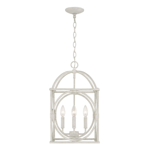 Capital Lighting AA1031SR Four Light Foyer Pendant, Sand Dollar
