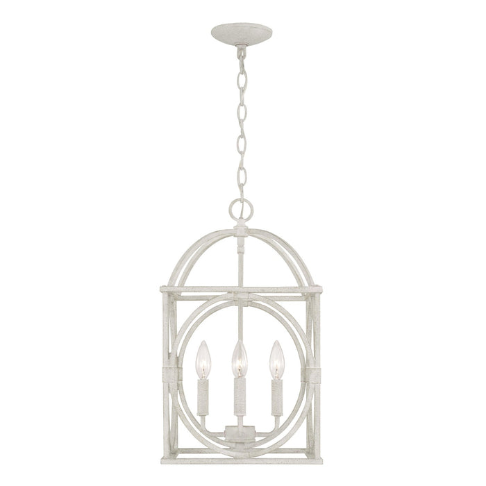 Capital Lighting AA1031SR Four Light Foyer Pendant, Sand Dollar