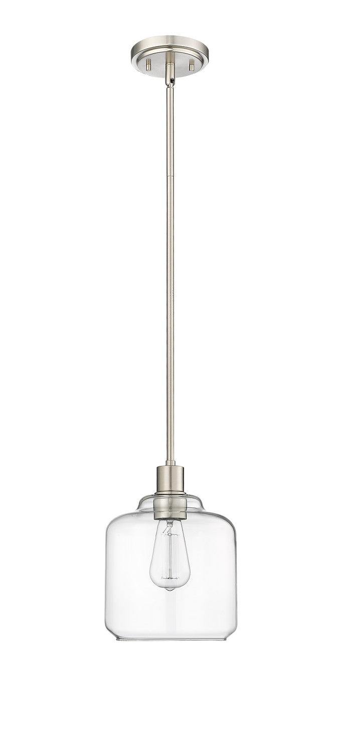 Millennium 46901-BN Asheville One Light Mini-Pendant, Brushed Nickel Main Image.jpg