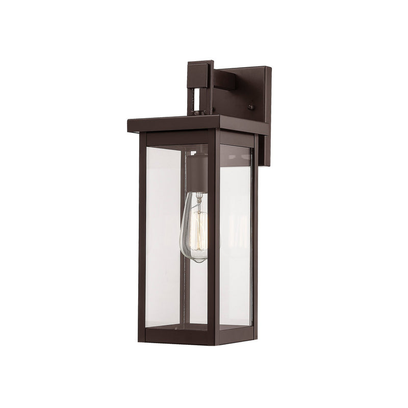 Millennium 2601-PBZ Barkeley One Light Outdoor Wall Sconce, Powder Coated Bronze Main Image.jpg