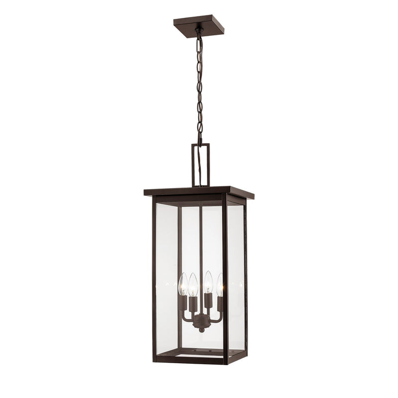 Millennium 2605-PBZ Barkeley Four Light Outdoor Hanging Lantern, Powder Coated Bronze Main Image.jpg