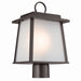 Kichler 59107OZ One Light Outdoor Post Mount, Olde Bronze