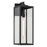 Kichler 59113BKT One Light Outdoor Wall Mount, Textured Black