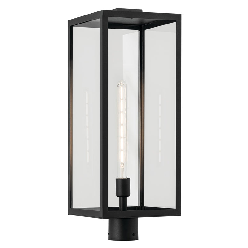 Kichler 59115BKT One Light Outdoor Post Mount, Textured Black