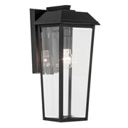 Kichler 59119BKT One Light Outdoor Wall Mount, Textured Black