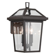 Kichler 59125OZ Two Light Outdoor Wall Mount, Olde Bronze