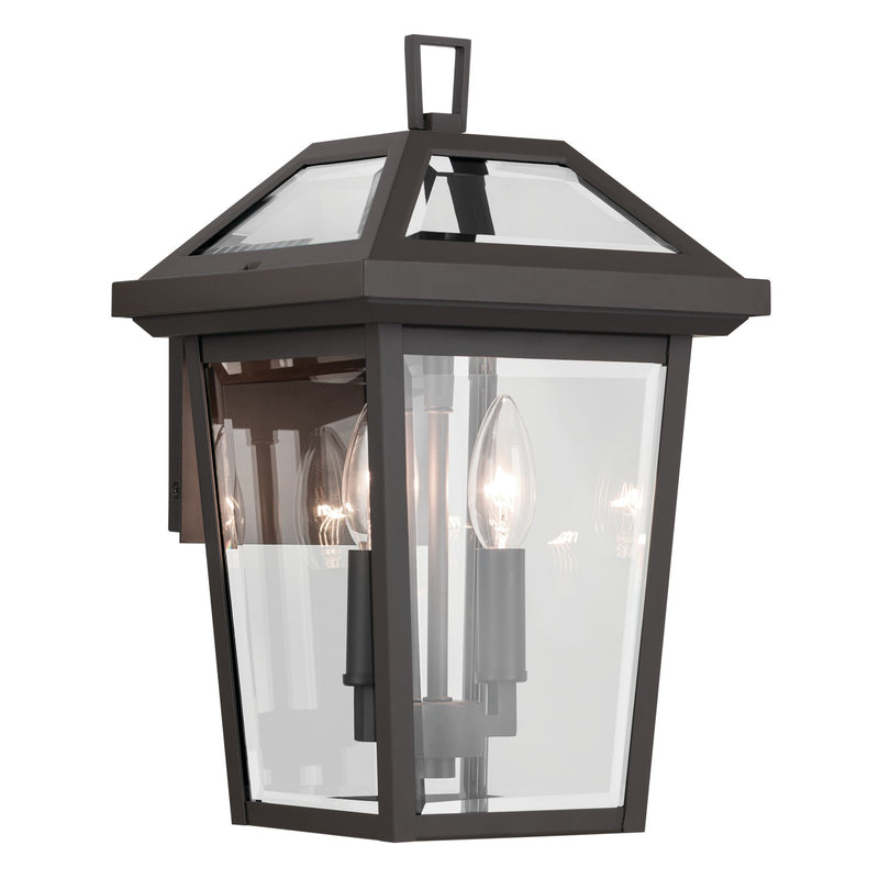 Kichler 59125OZ Two Light Outdoor Wall Mount, Olde Bronze