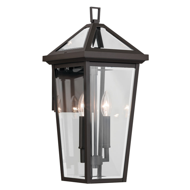 Kichler 59126OZ Two Light Outdoor Wall Mount, Olde Bronze
