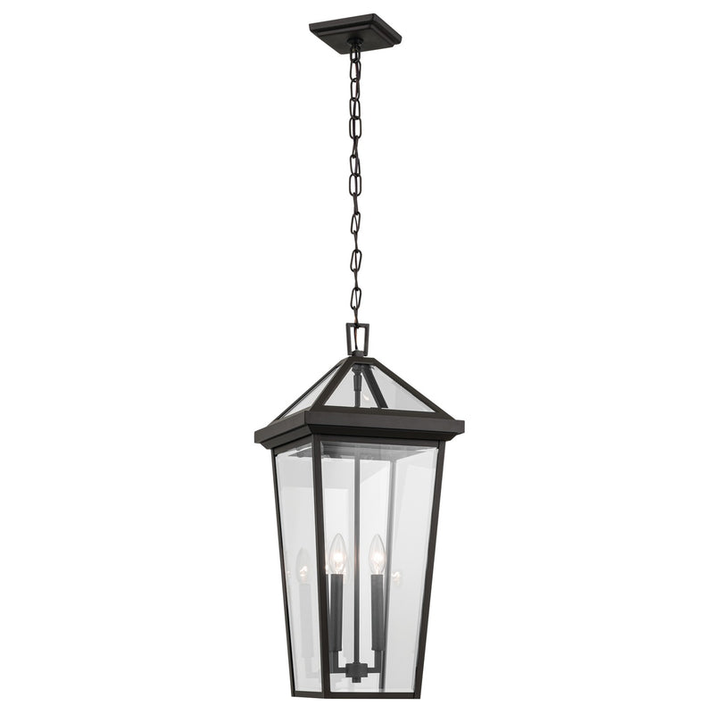 Kichler 59130OZ Two Light Outdoor Pendant, Olde Bronze
