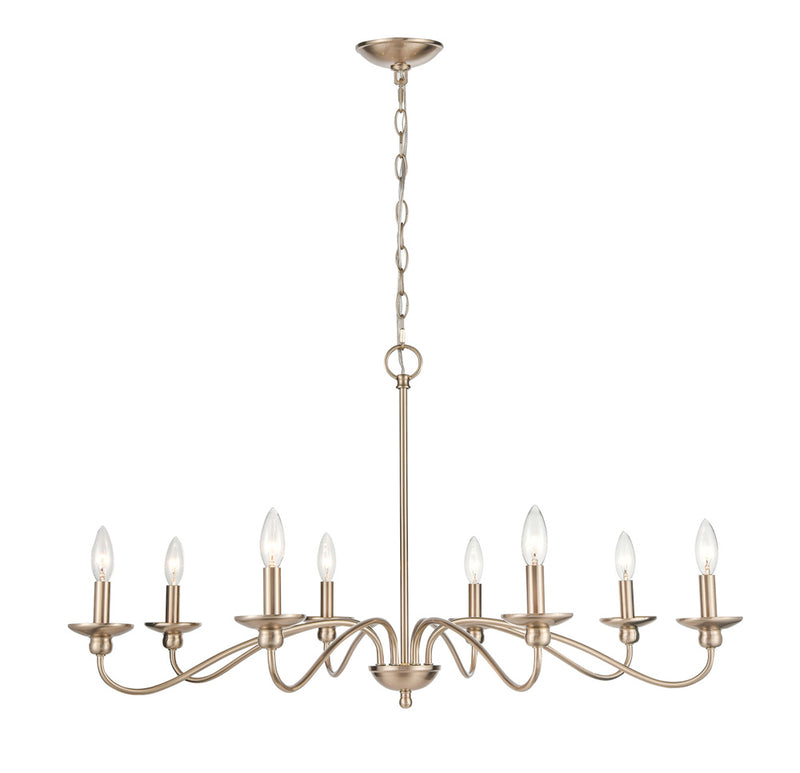 Millennium 4388-MG Delvona Eight Light Chandelier, Modern Gold Main Image.jpg