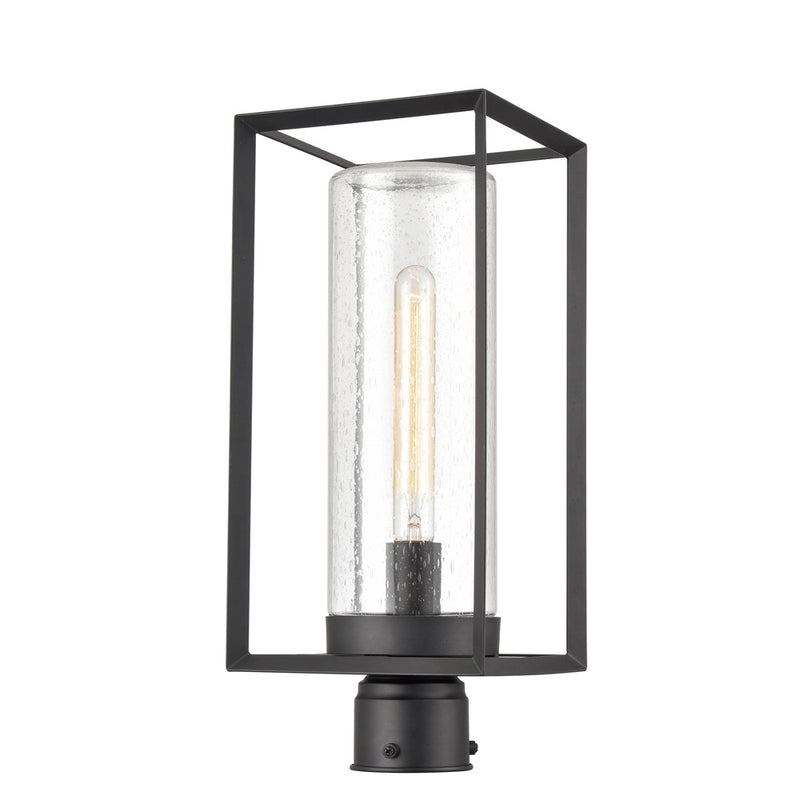 Millennium 4581-PBK Wheatland One Light Outdoor Lantern, Powder Coat Black Main Image.jpg