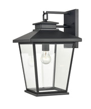Millennium 4721-PBK Bellmon One Light Outdoor Hanging Lantern, Powder Coat Black Main Image.jpg