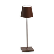 Zafferano LD0340R4 Poldina Pro LED Table Lamp, Rust Main Image.jpg