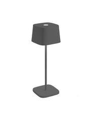 Zafferano LD0870N4 Ofelia LED Table Lamp, Dark Grey Main Image.jpg