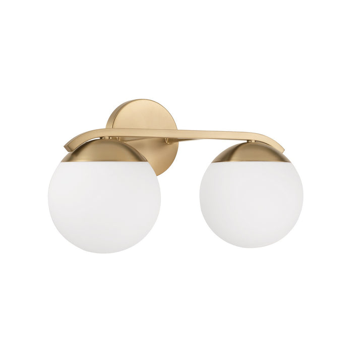 Capital Lighting AA1032MA Two Light Vanity, Matte Brass