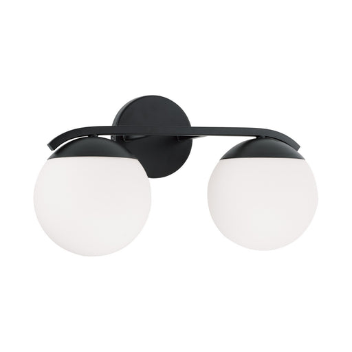 Capital Lighting AA1032MB Two Light Vanity, Matte Black